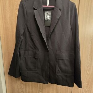 Fabletics Women's Black Blazer with Pockets